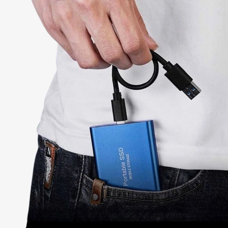 External SSD Ultra-Fast Storage with High-Speed Data Transfer