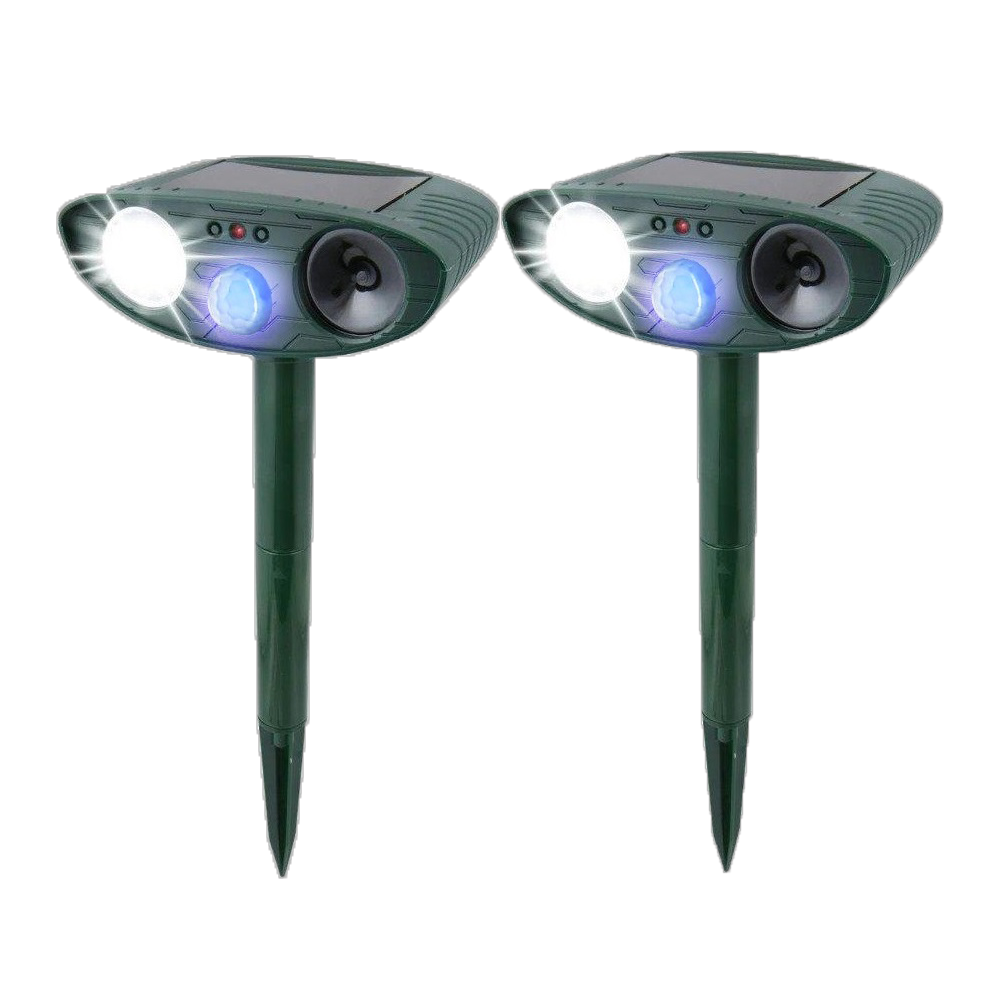 Garden Ultrasonic Rabbit Repeller Solar Powered Outdoor Pest Deterrent