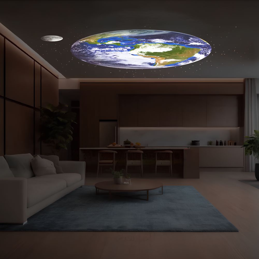 Moon Projection Lamp Starry Night Light with Space Galaxy Effects