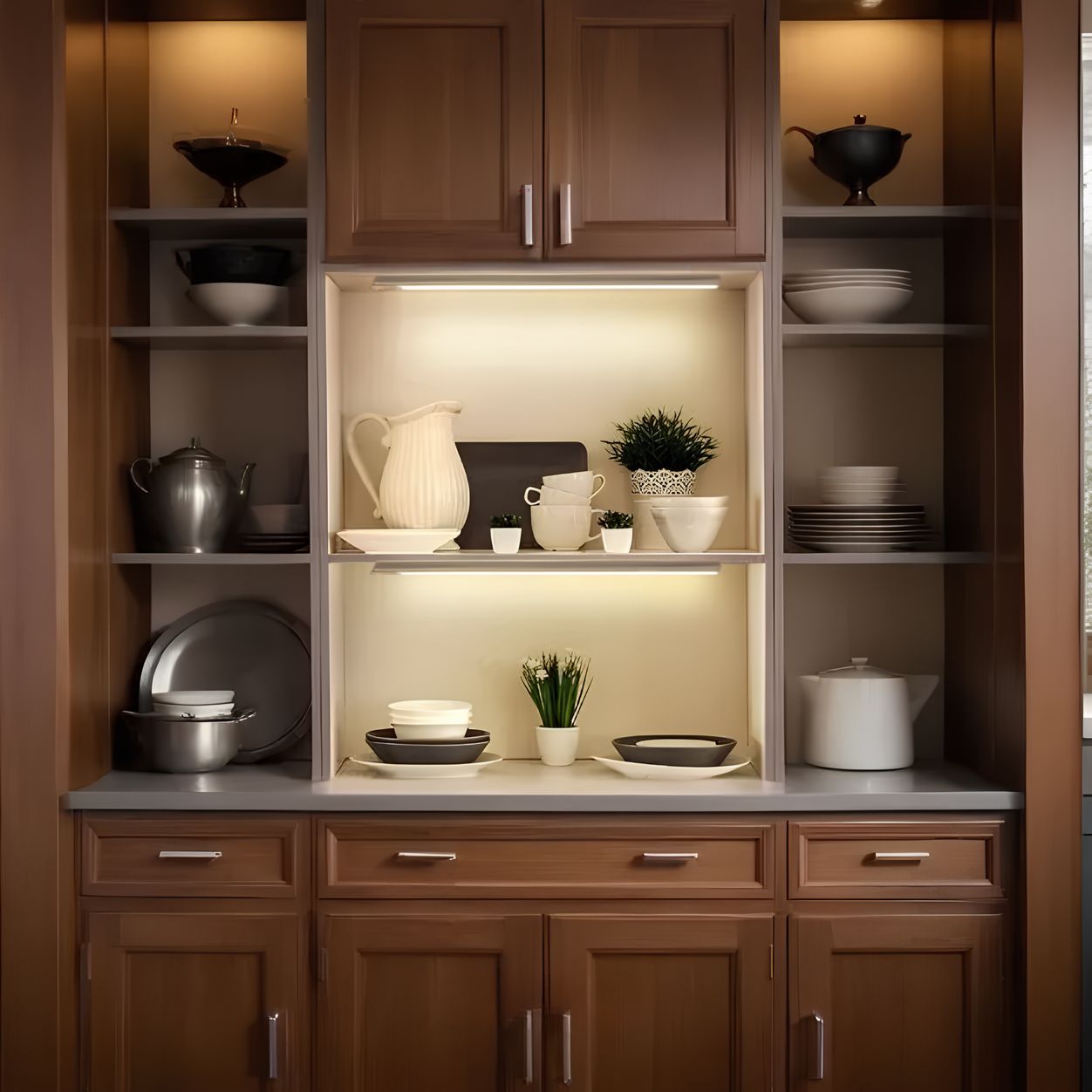 Wireless Motion Light Bar Energy-Saving Rechargeable Lamp for Closet & Kitchen