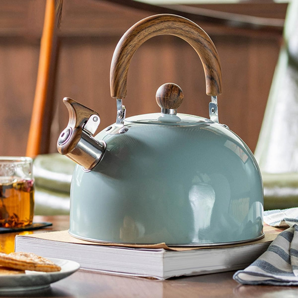 Stainless Steel Whistling Kettle – Classic Style for Everyday Use