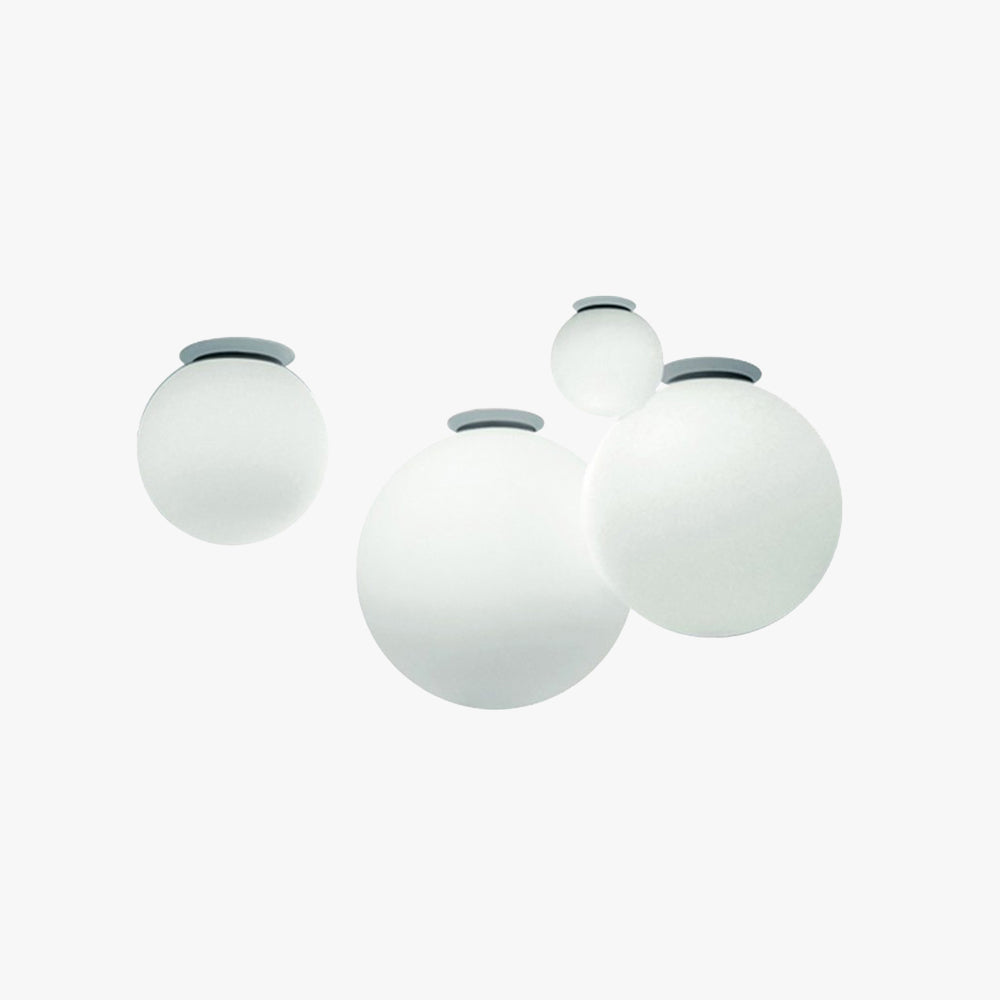 Modern Bubble Sphere Ceiling Light Elegant Flush Mount for Sitting Room