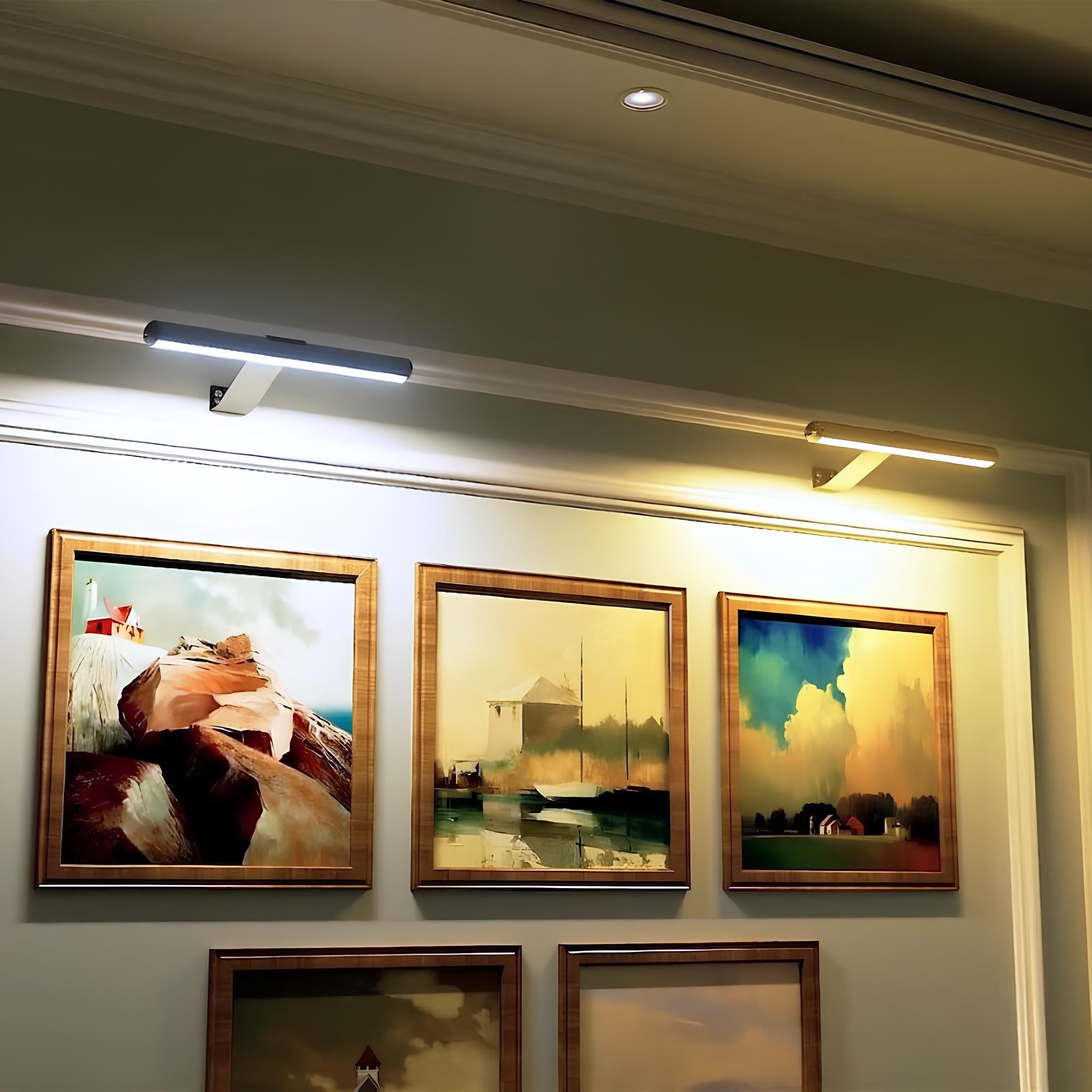 Wireless Art Display Light Rechargeable Wall-Mounted Picture Lamp