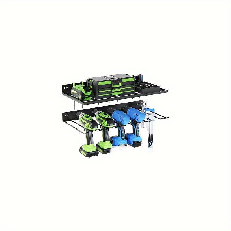 Wall Mounted Tool Organizer Pegboard Shelf for Garage & Workshop
