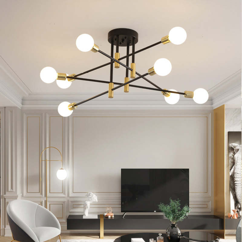 Modern LED Ceiling Light in Minimalist Design with Diffused Lighting