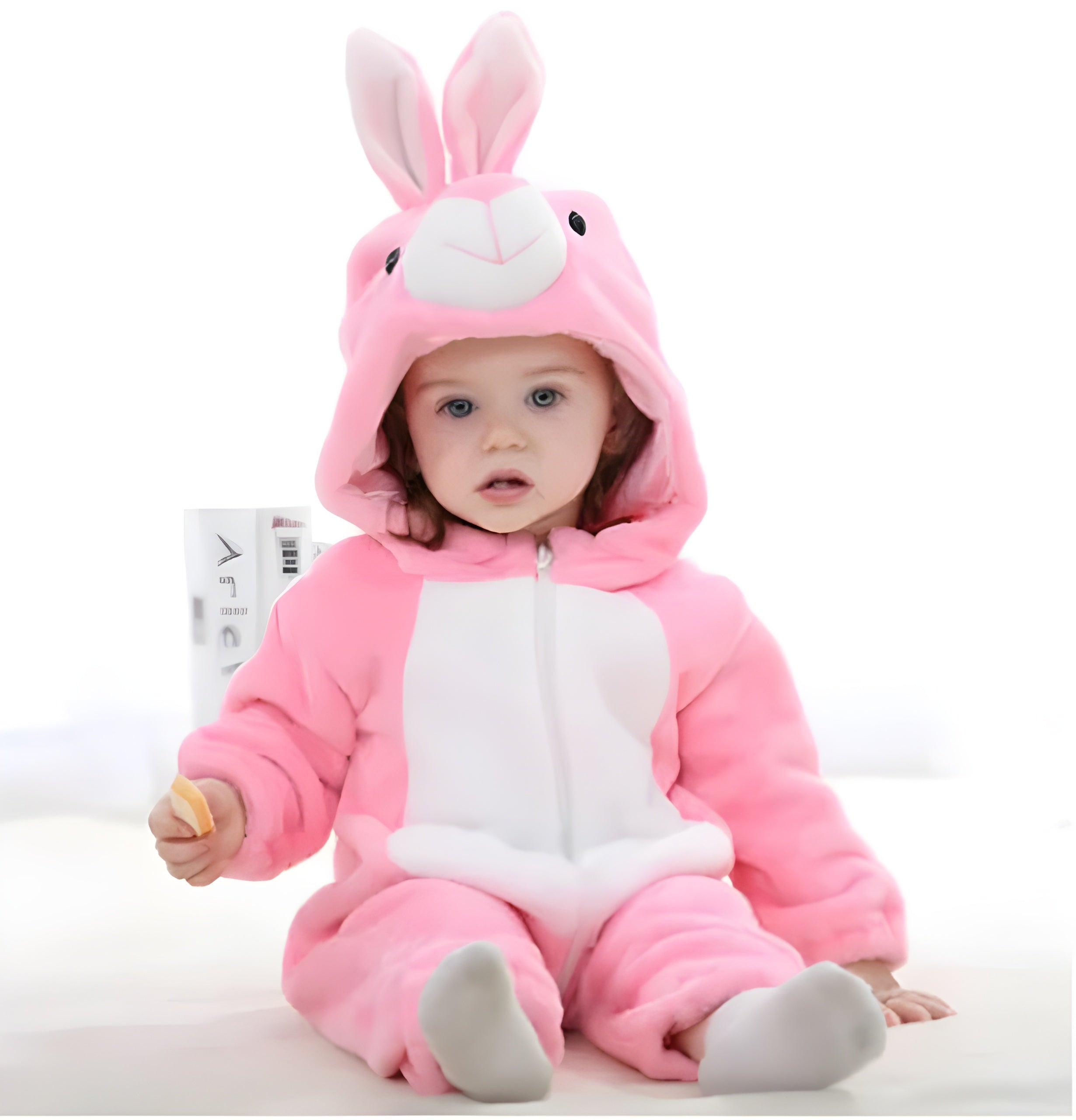 Baby Animal Onesie Costume Soft Cozy Dress-Up Outfit