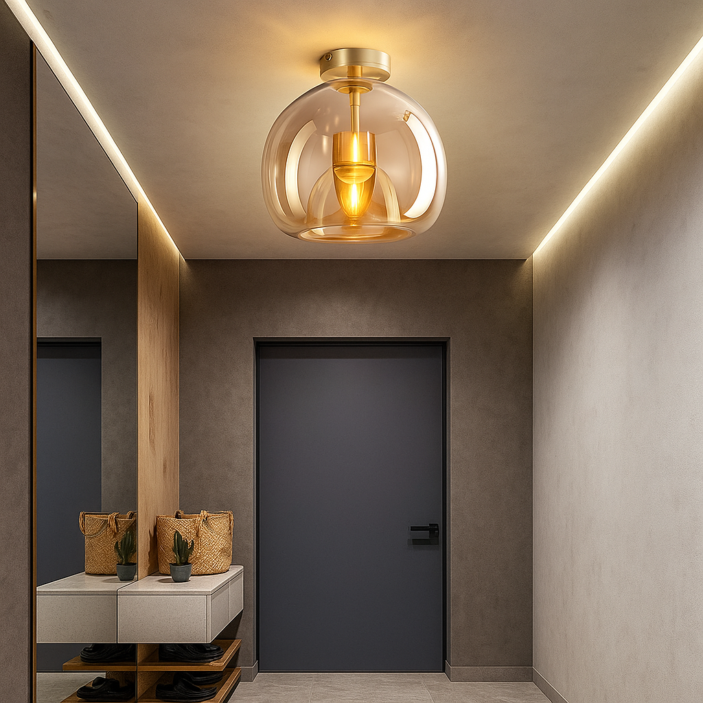 Essenceglow glass ceiling lamp Essenceglow glass ceiling lamp