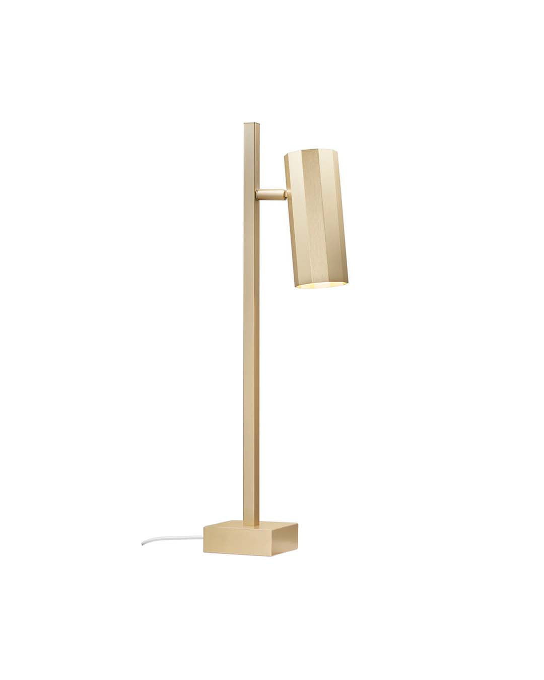 Alanis table lamp in brass