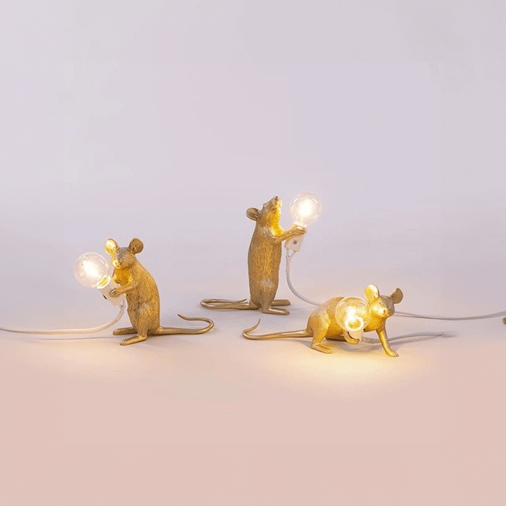 Modern Mouse Table Lamp Art Deco LED Light for Stylish Spaces