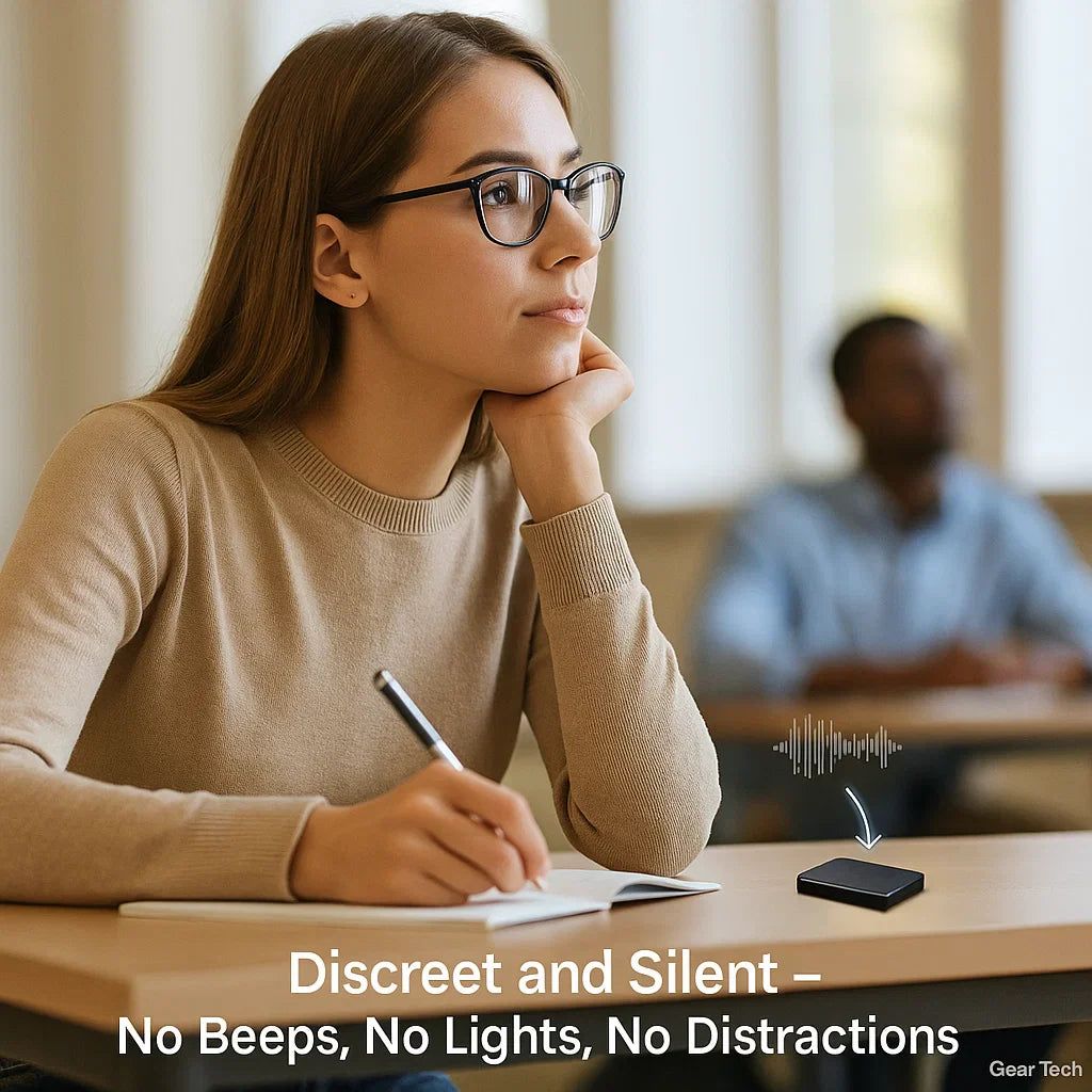 Miniature Voice Recorder Compact Discreet Audio Recorder with Voice Activation