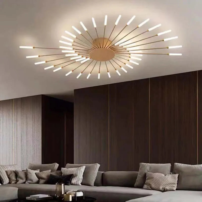 NovaLume Plafondlamp in Vuurwerkdesign
