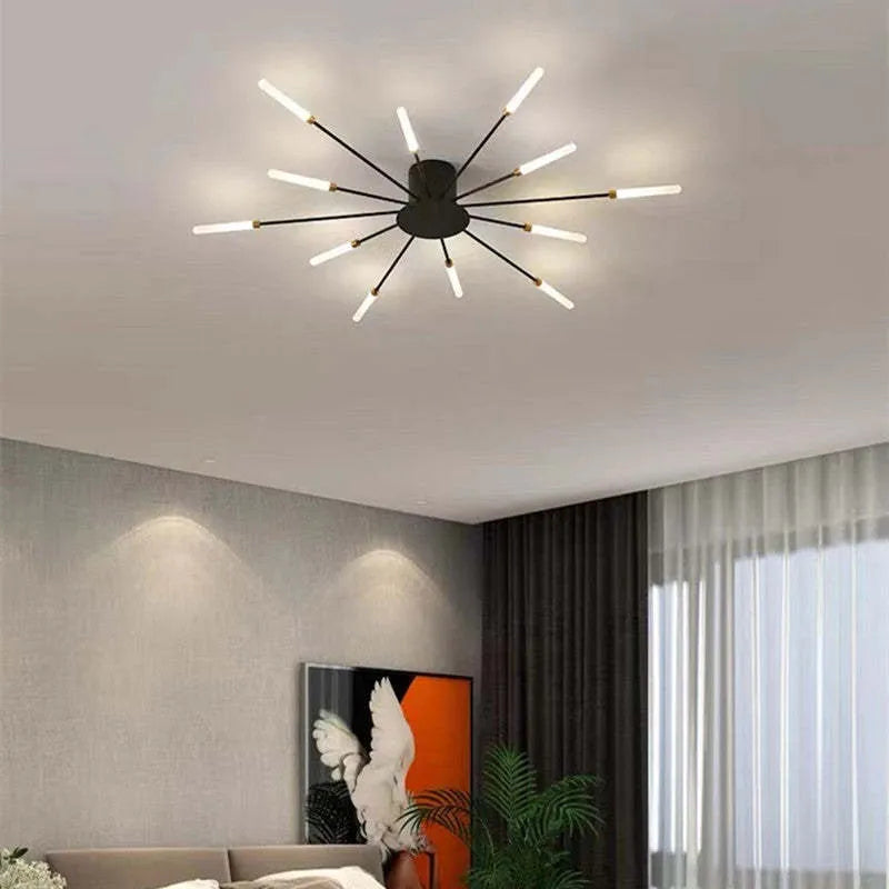 NovaLume Plafondlamp in Vuurwerkdesign