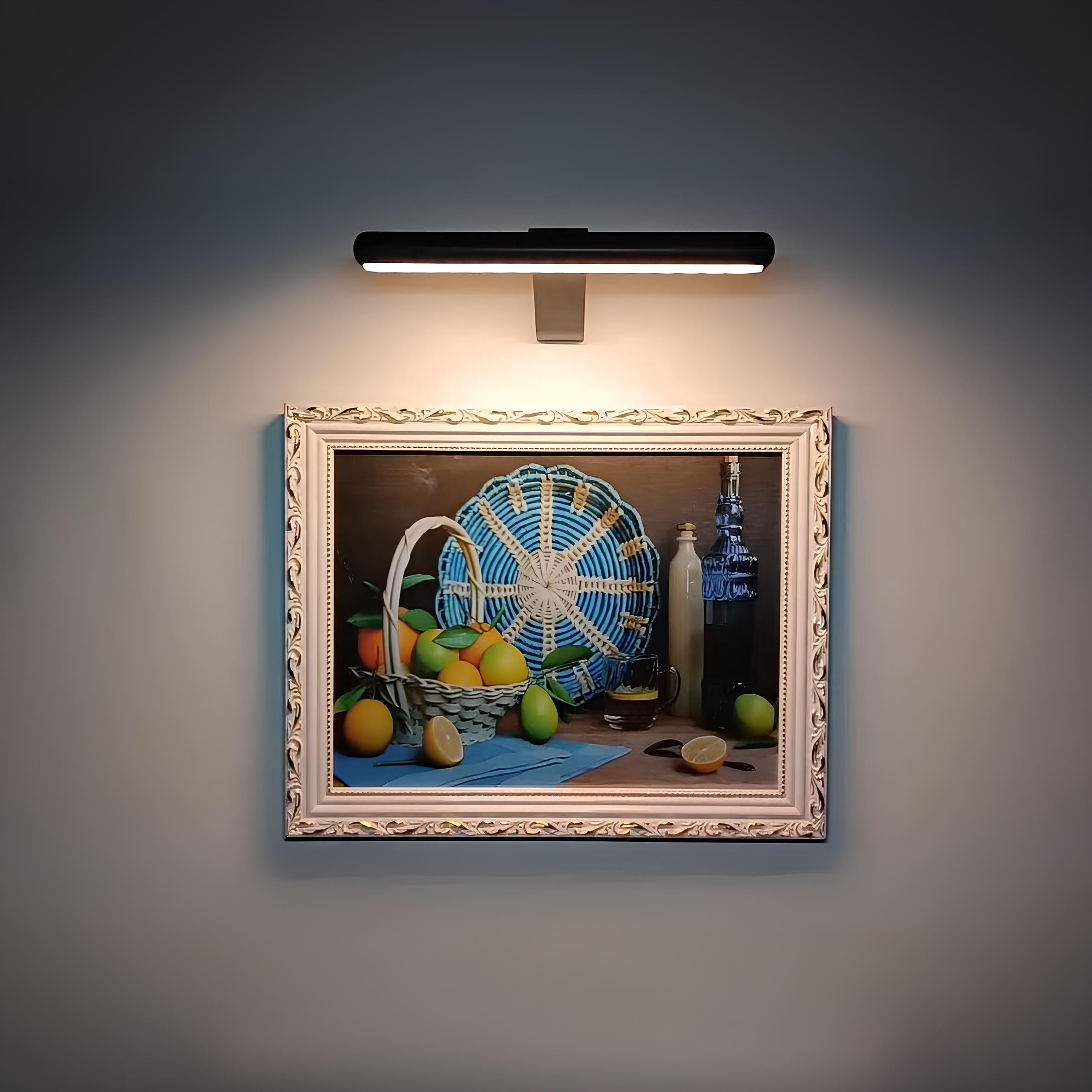 Wireless Art Display Light Rechargeable Wall-Mounted Picture Lamp