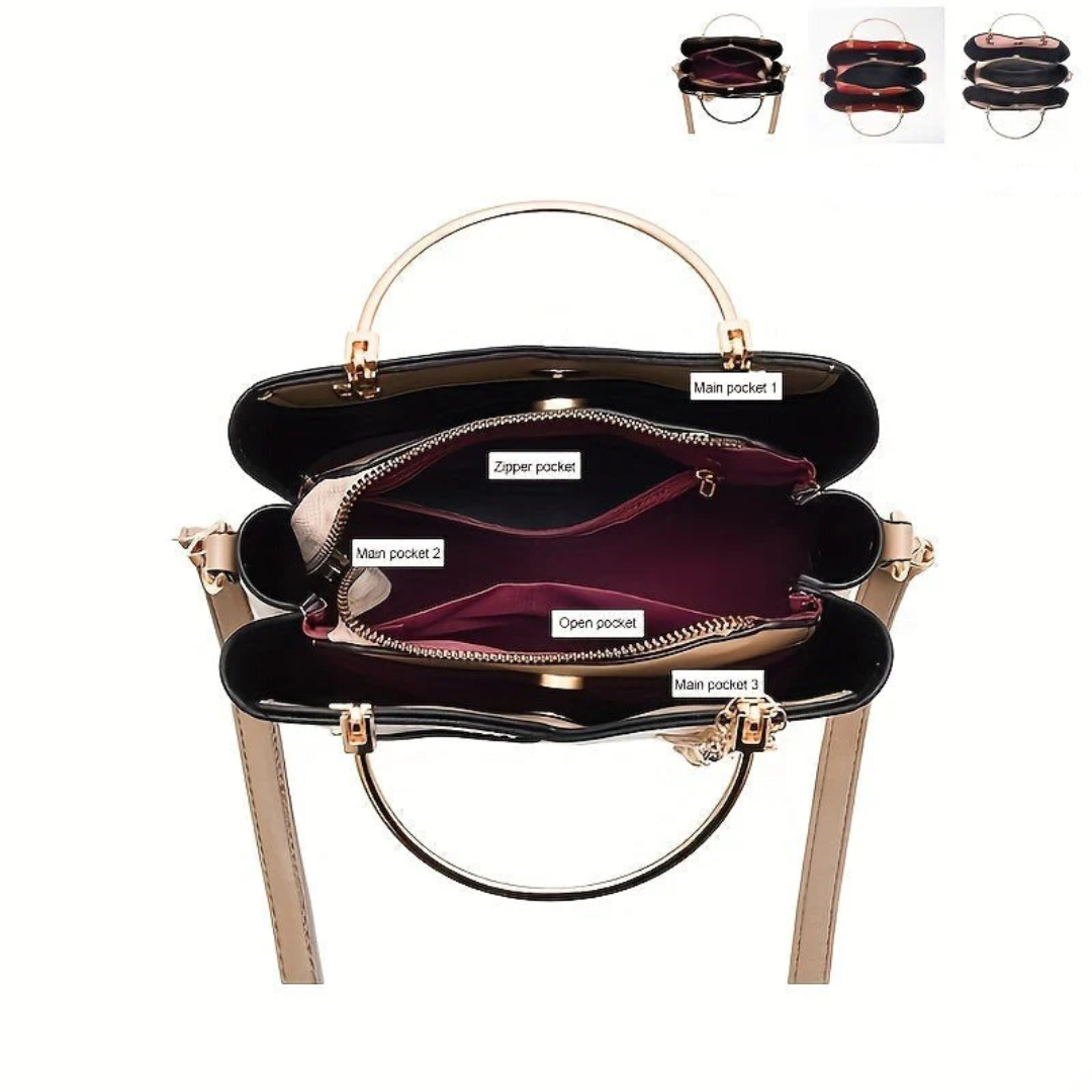 Women’s Fashion Handbag Versatile Stylish Day-to-Night Bag