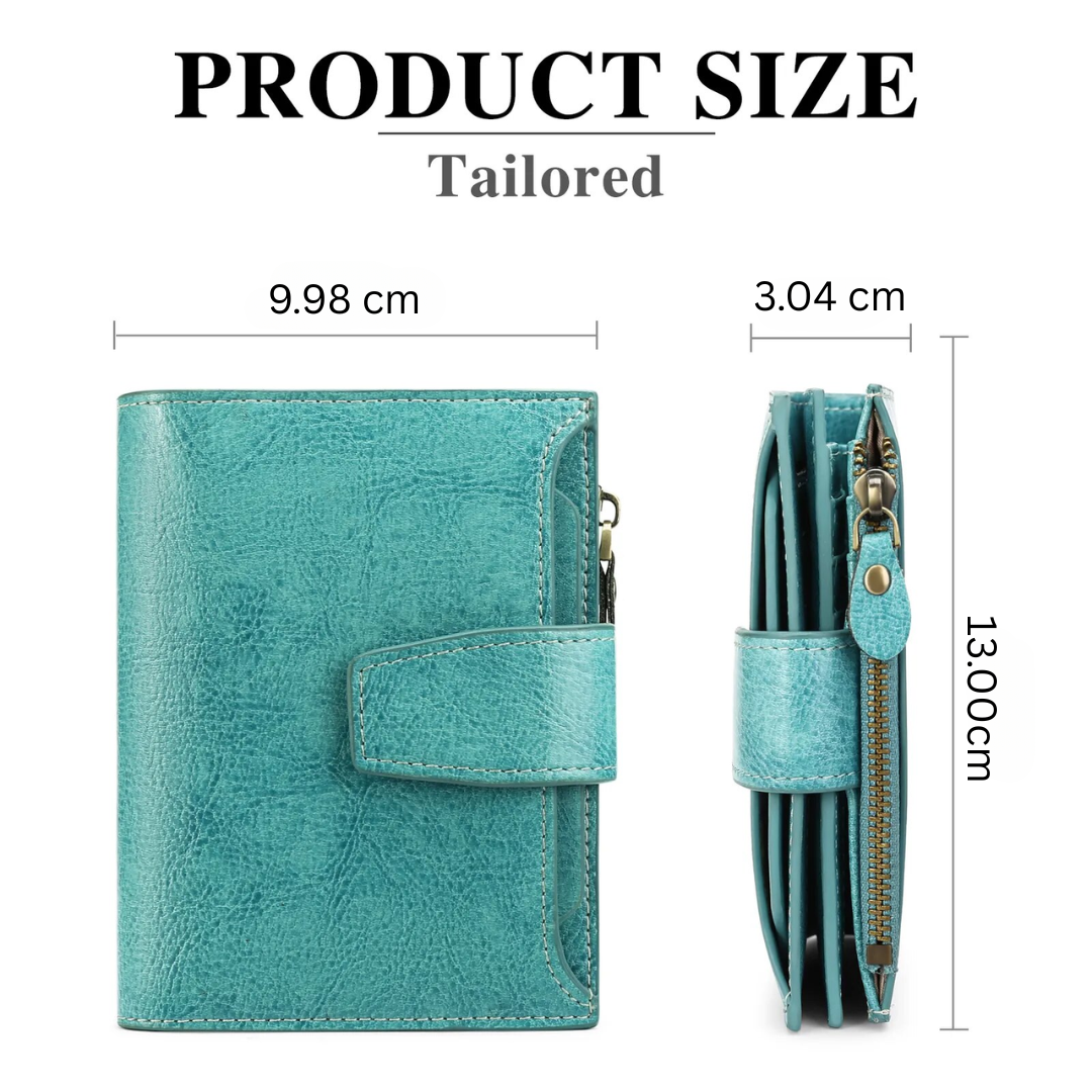Slim Security Wallet Compact RFID-Safe Design