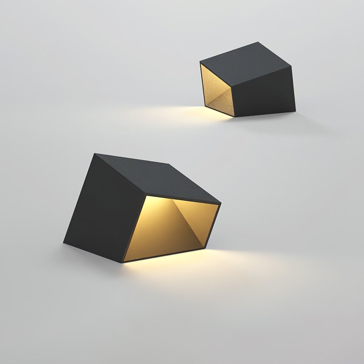 Luno Solar LED Buitenlamp in Kubusvormig Design