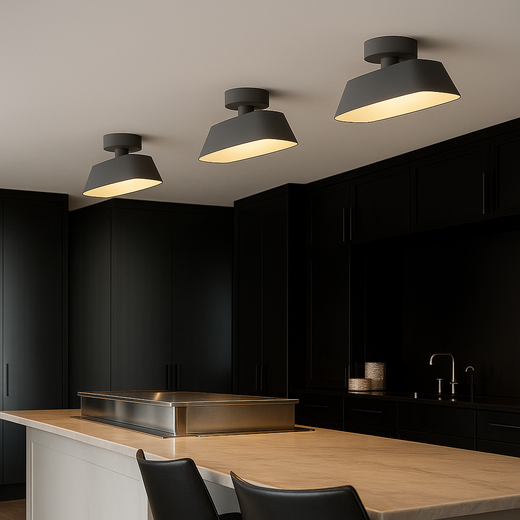 Pool jet rotatable ceiling lamp