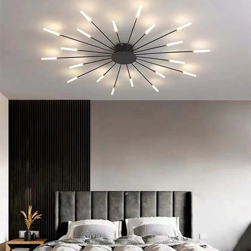 NovaLume Plafondlamp in Vuurwerkdesign