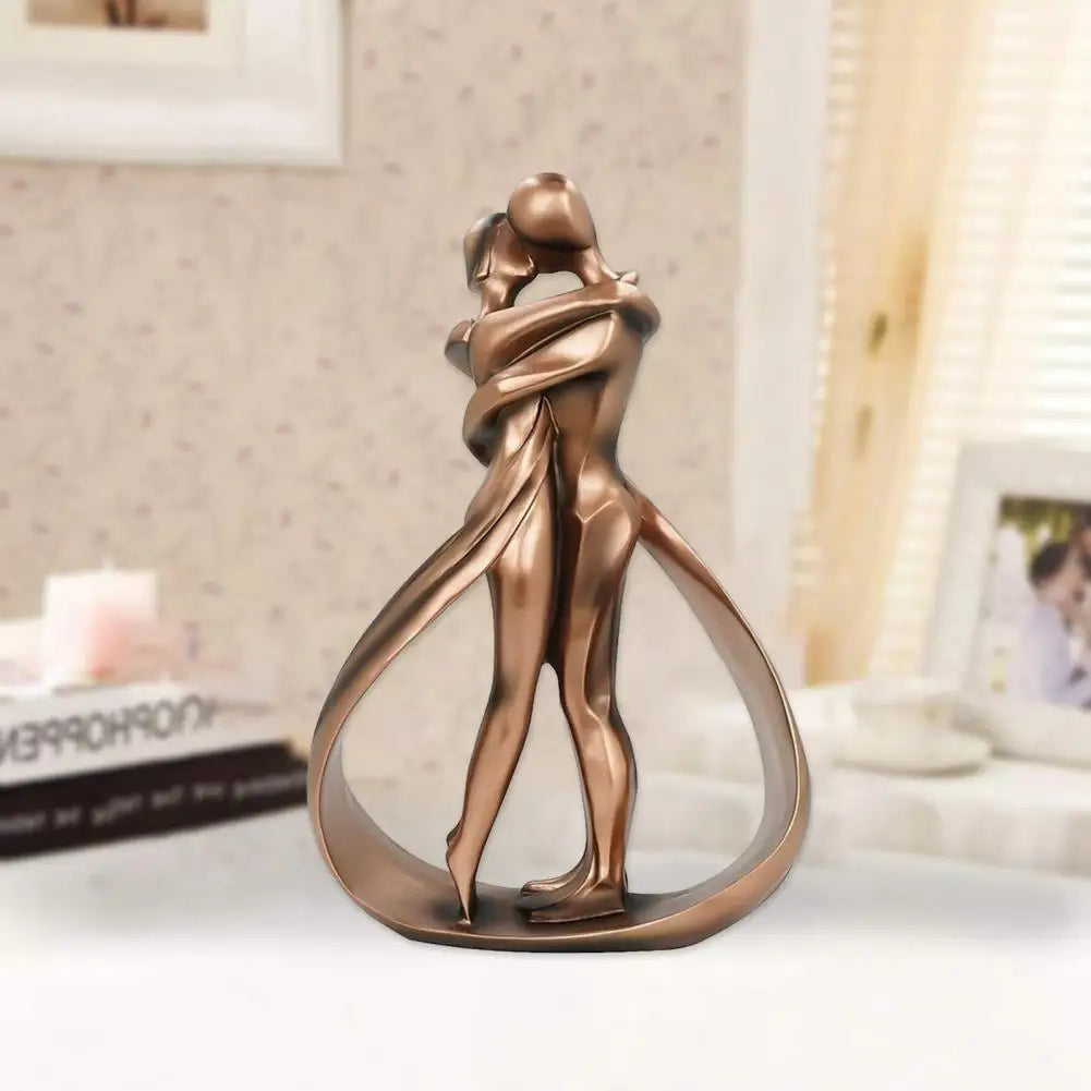 Embracing Figures Ornament Decorative Sculpture
