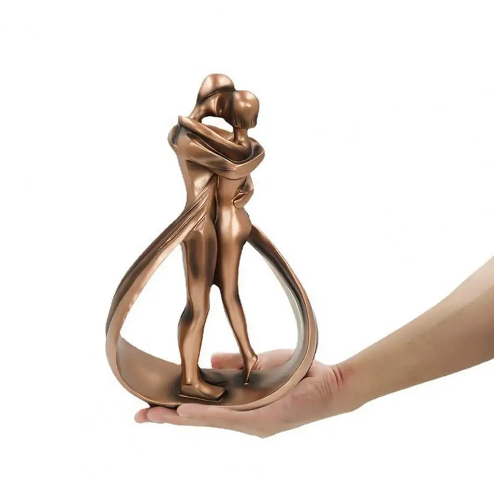 Embracing Figures Ornament Decorative Sculpture