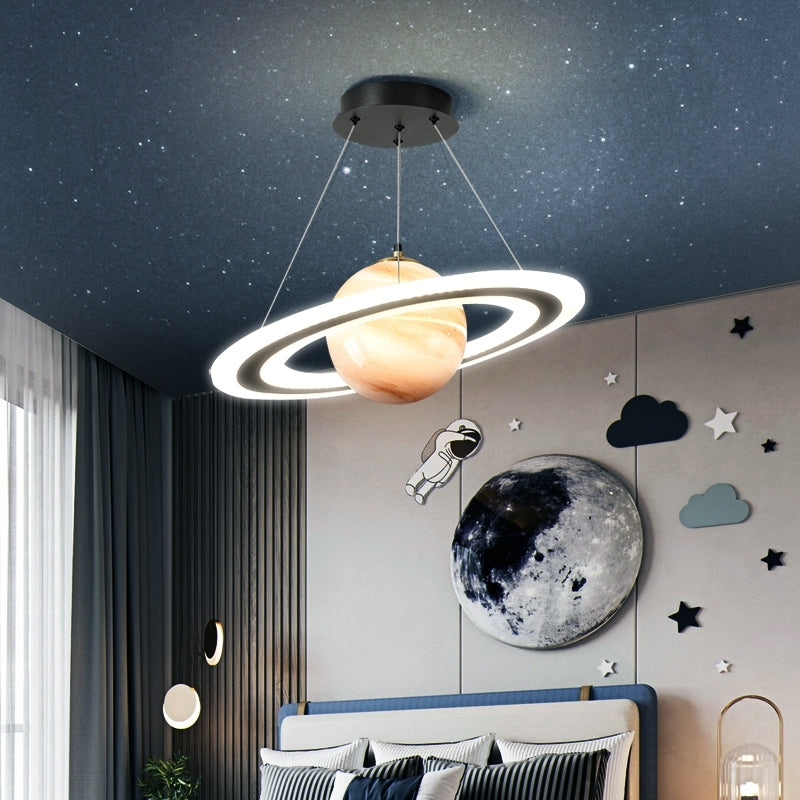Nevel-navigator hanglamp planeetvormig