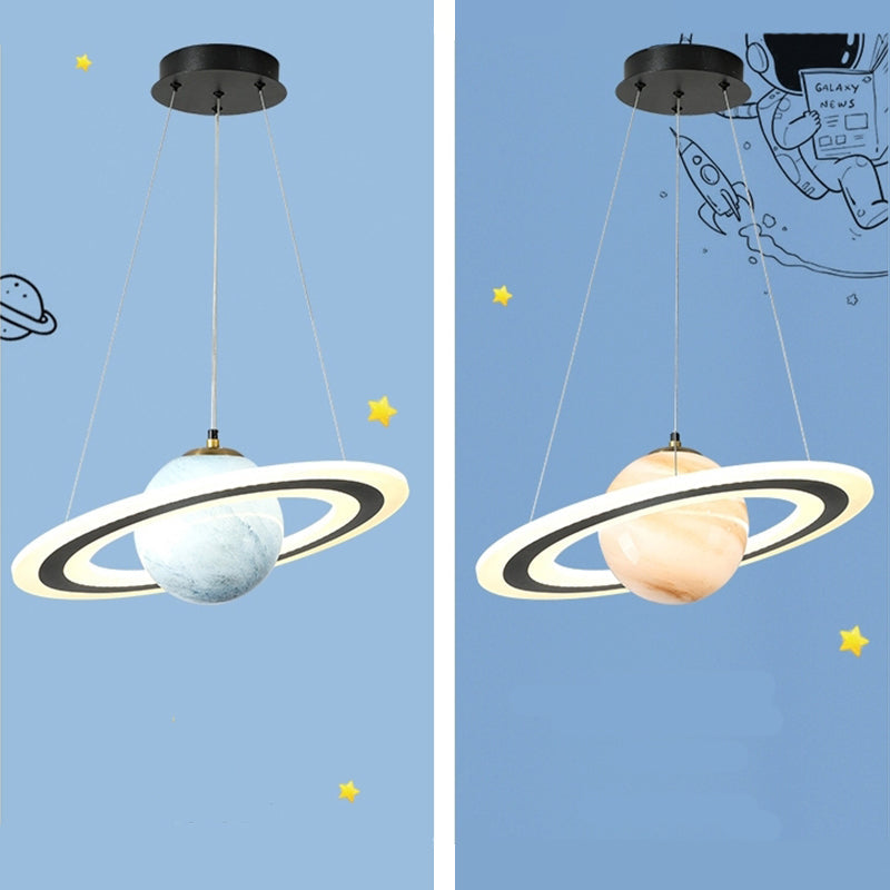 Nevel-navigator hanglamp planeetvormig