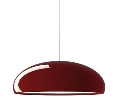 Middernachtgloed nordische glazen hanglamp