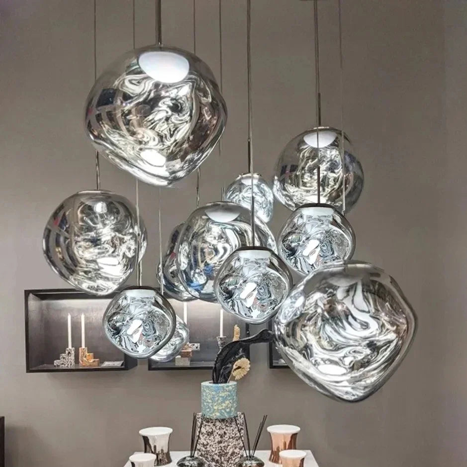 Klaro Nordic Glazen Hanglamp