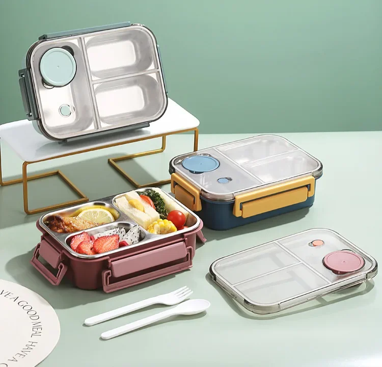 Insulated Thermal Food Container Leak-Proof Portable Lunch Storage