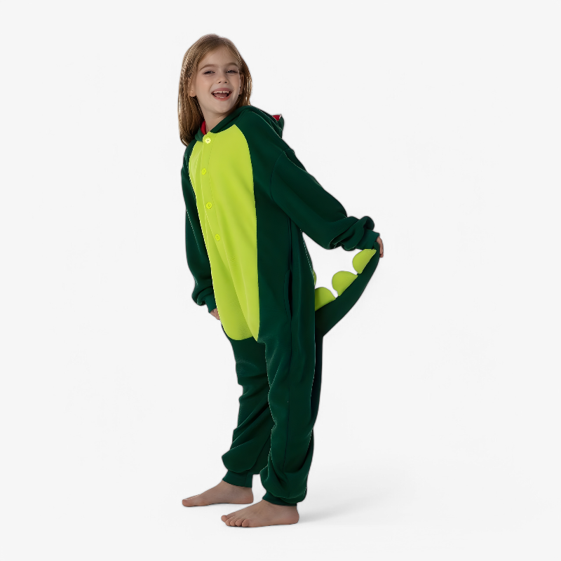 Children’s Dragon Dress-Up Onesie Fantasy Play Costume