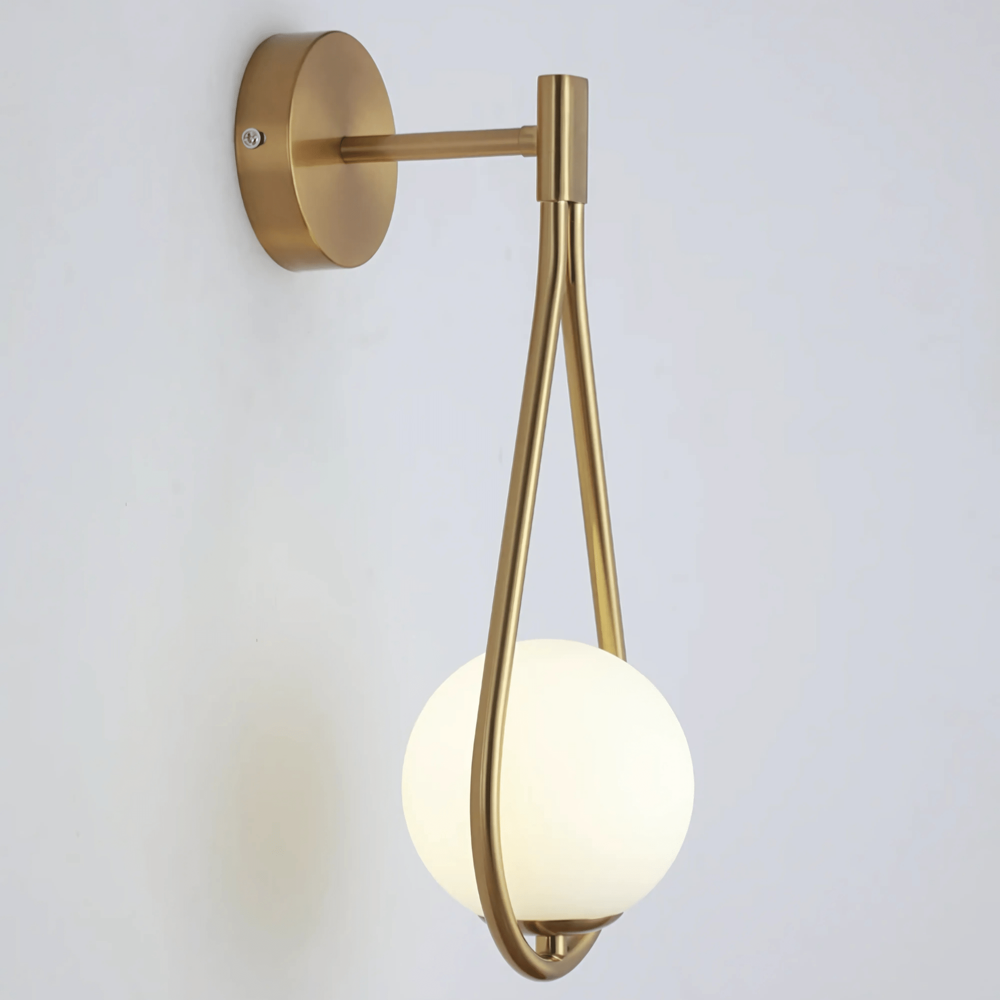 Droplet Wall Light Modern Teardrop Design with Soft Ambient Glow