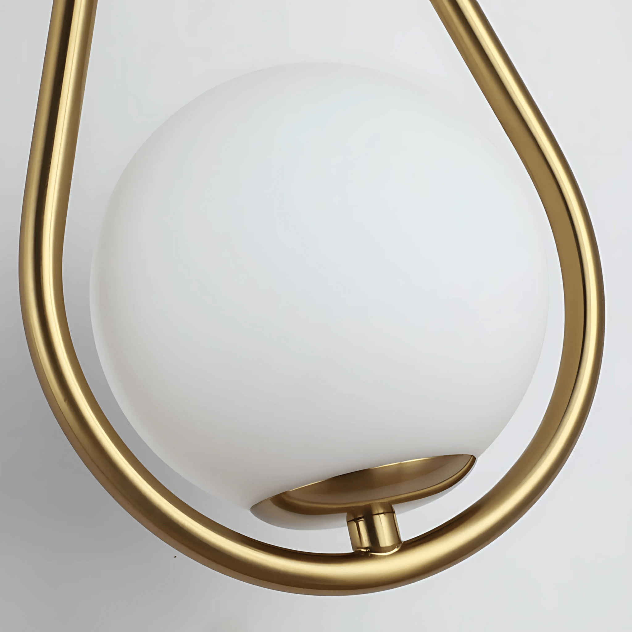 Droplet Wall Light Modern Teardrop Design with Soft Ambient Glow