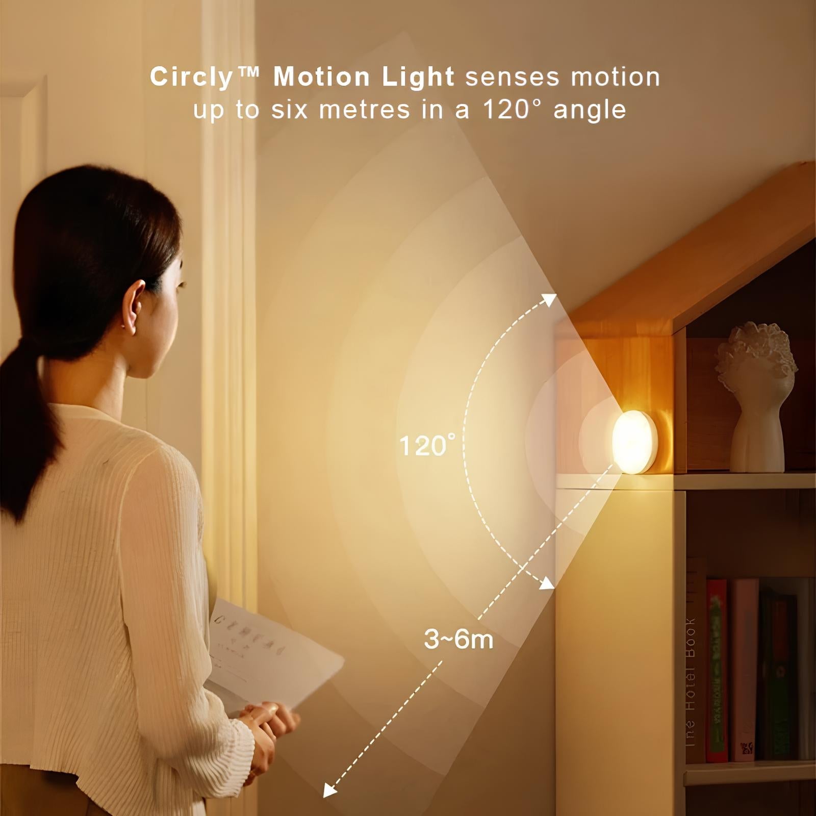 Circle Motion Sensor Light Energy-Saving Automatic Home Lighting