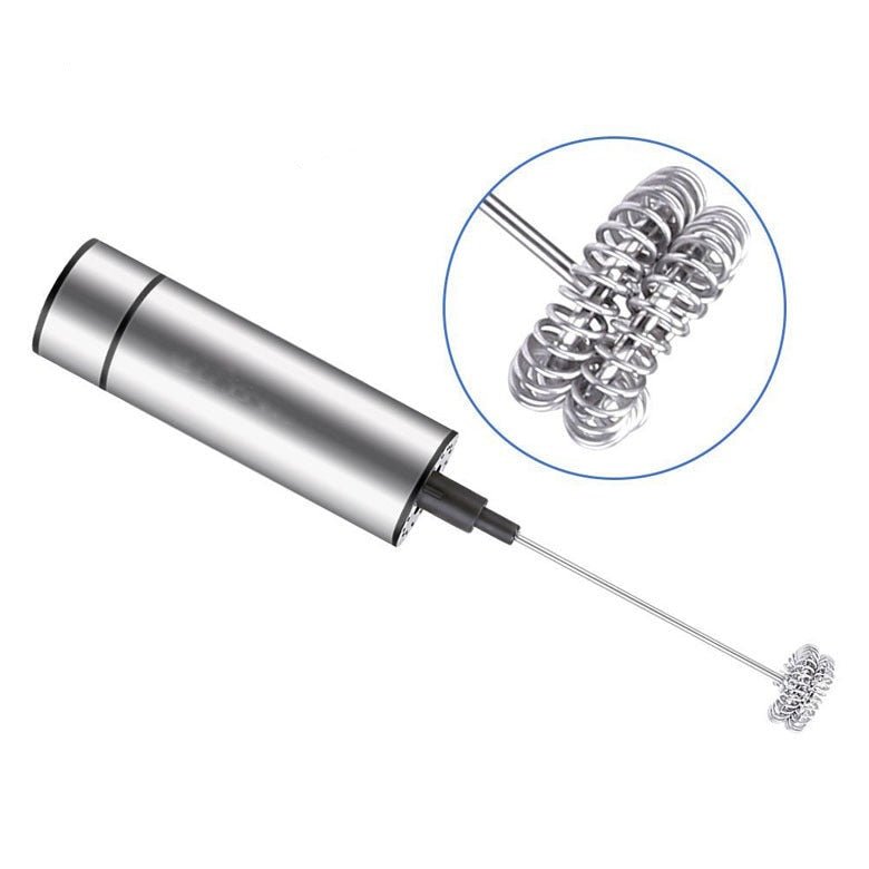 Portable Electric Frother High-Speed Hand Mixer for Creamy Foam