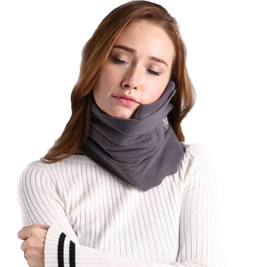 Soft Cushion Lightweight Neck Support Pillow for Travelling Comfort