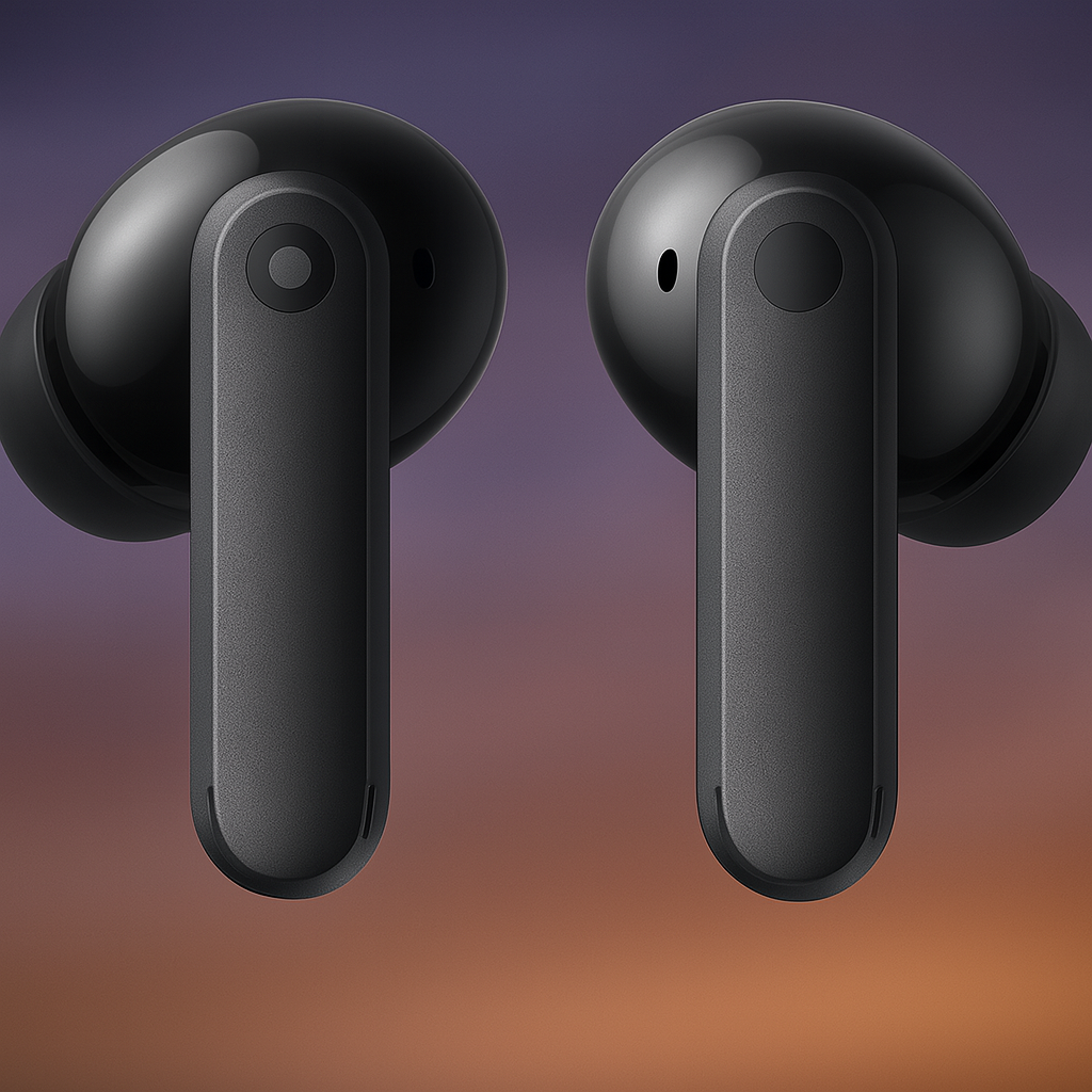 Wireless earbuds with spatial sound and noise cancellation