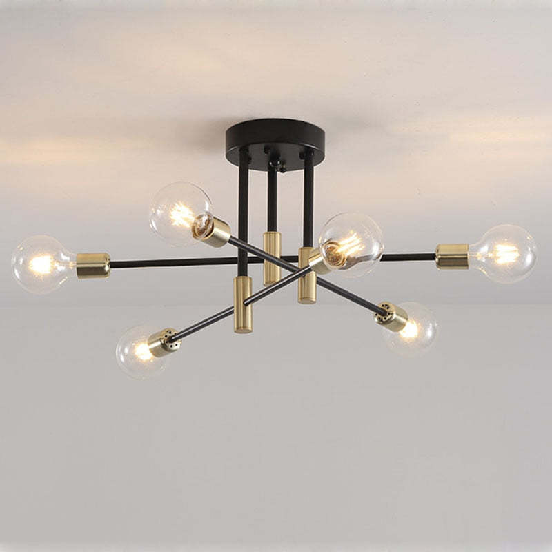 Modern LED Ceiling Light in Minimalist Design with Diffused Lighting