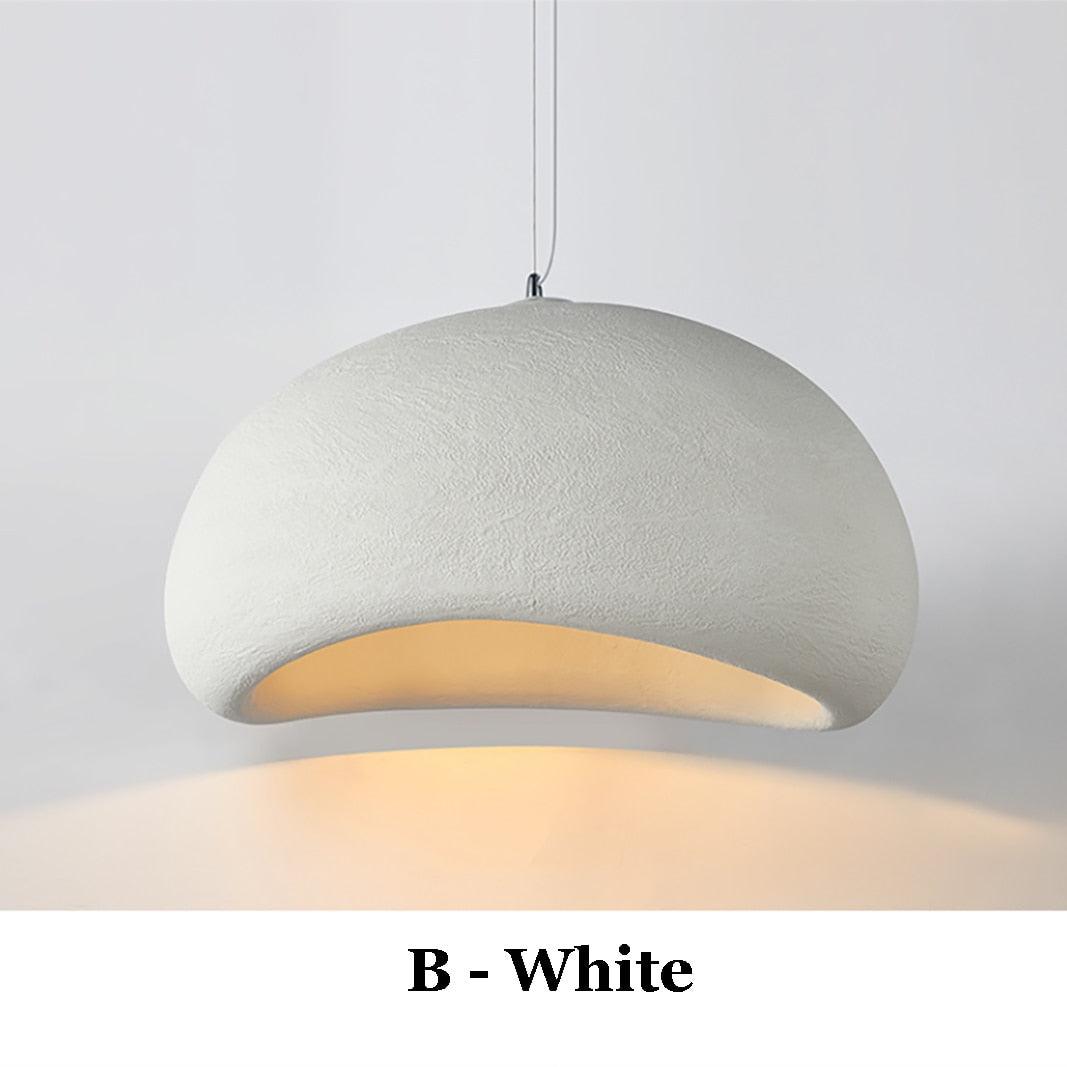 Japanese-Inspired Pendant Light Modern Ceiling Light with Organic Design