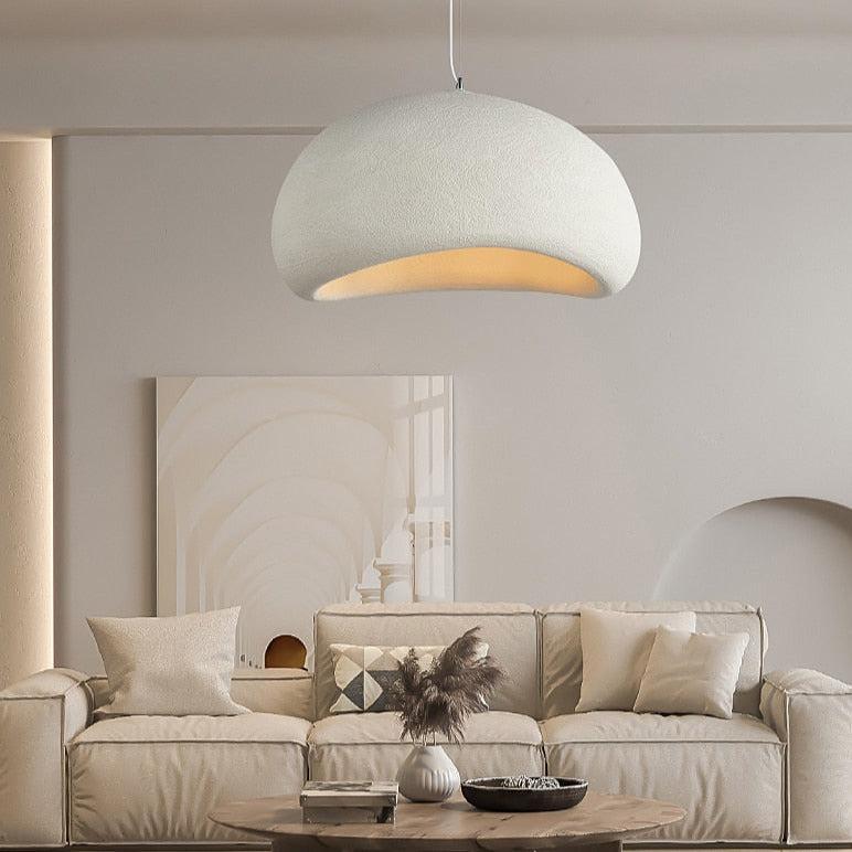 Japanese-Inspired Pendant Light Modern Ceiling Light with Organic Design