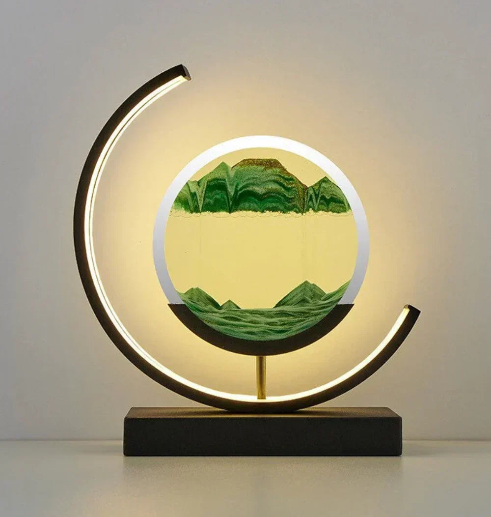Desert Sand Motion Lamp Relaxing Home Ambience Light