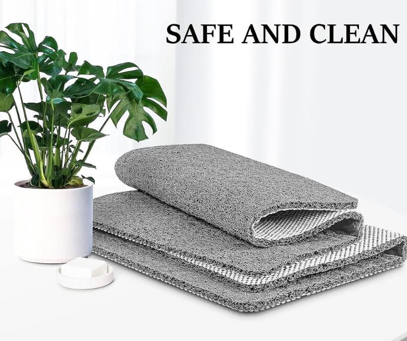 Cushioned Non-Slip Bath Mat Quick-Dry Absorbent
