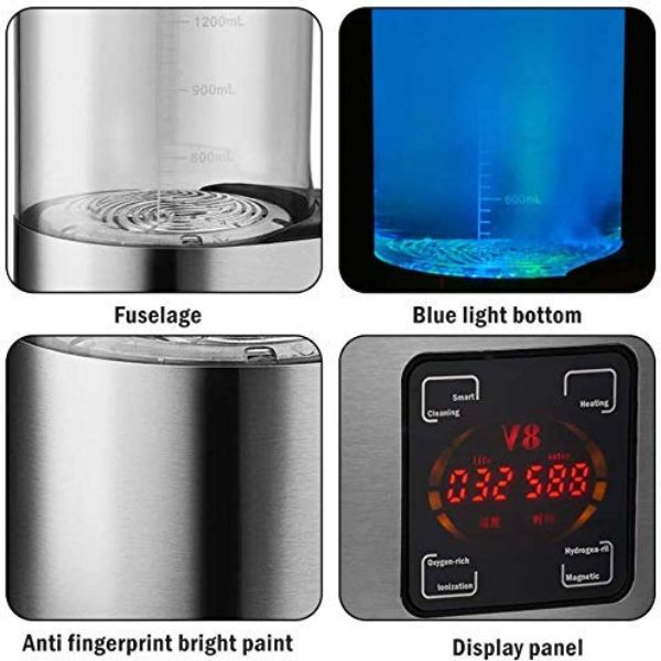 Hydrogen Water Ionizer Portable Electric Hydrogen-Enriched Water Generator