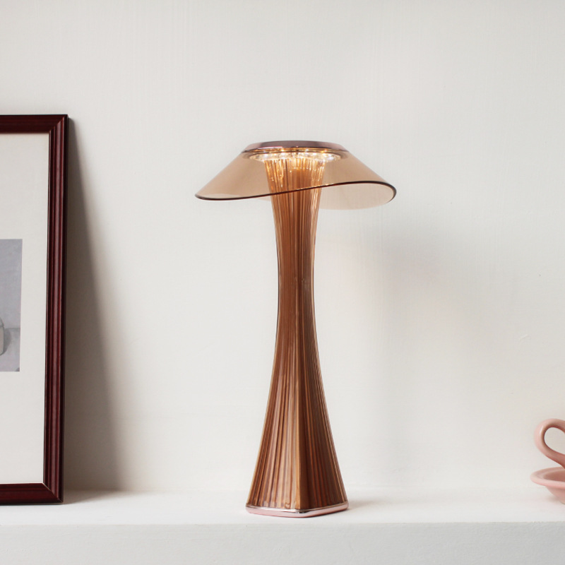LED crystal table lamp