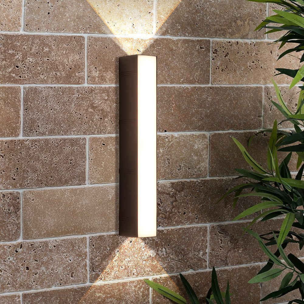 LED Outdoor Wall Light Modern Up Down Exterior Sconce