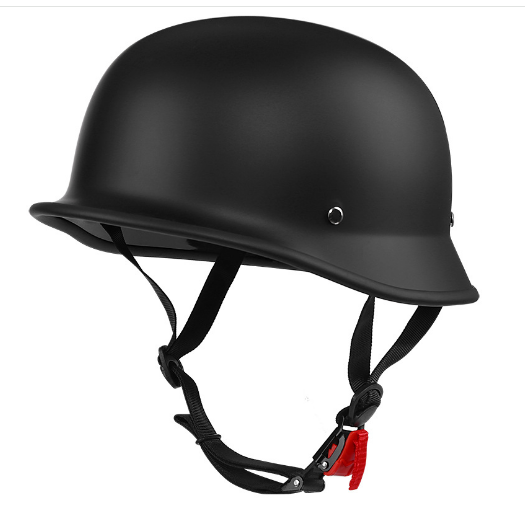 Superior Half Shell Motorcycle Helmet Sturdy Well-Crafted Design