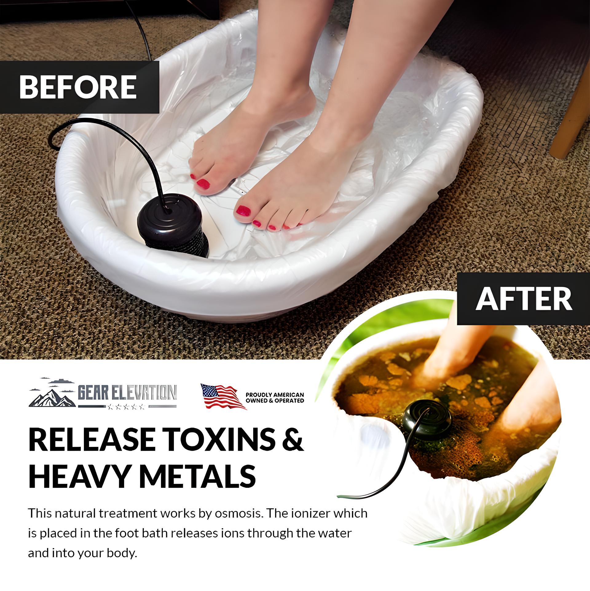 Professional Ionic Detox Foot Bath Full-Body Cleansing & Wellness System