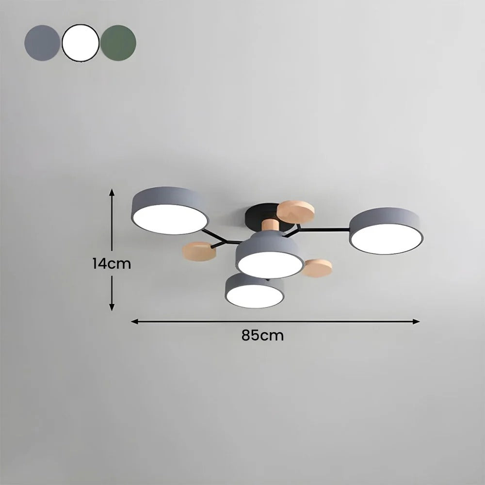 Ceiling Light Modern LED Flush Mount Chandelier
