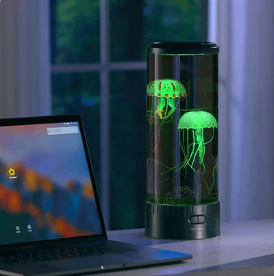 LED Jellyfish Lava Lamp Soothing Ambient Light for Any Room