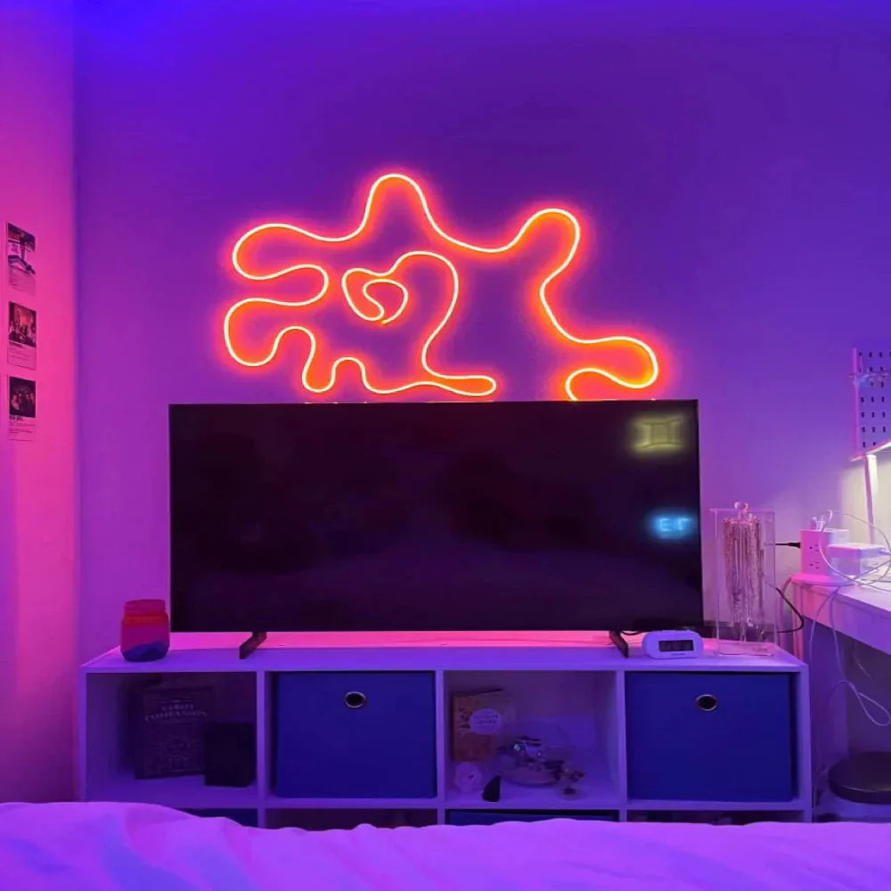 Smart Neon LED Strip Customizable Color & Music Sync Light