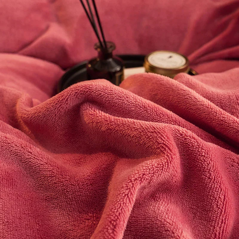 Winter Warm Duvet Cover Set Soft Touch Bedding